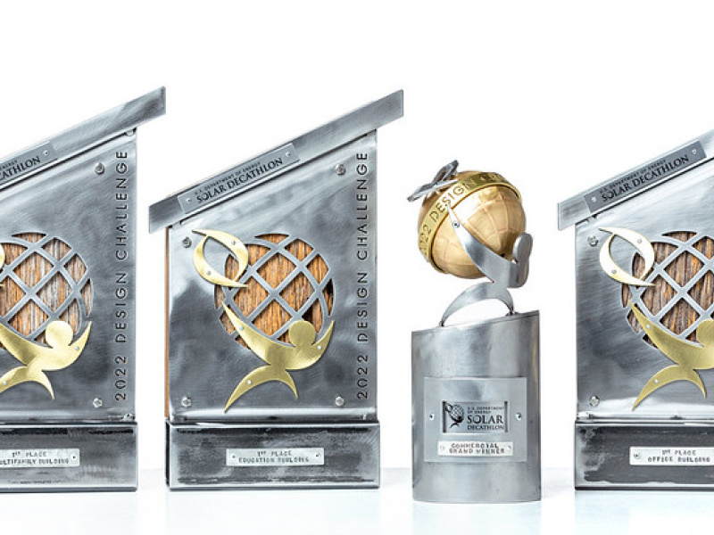 2022 design challenge trophies