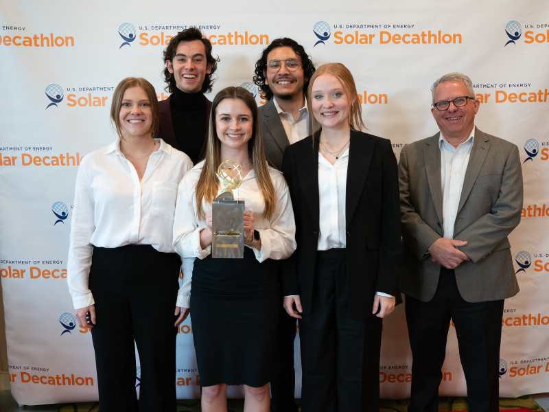 Participants at the design challenge