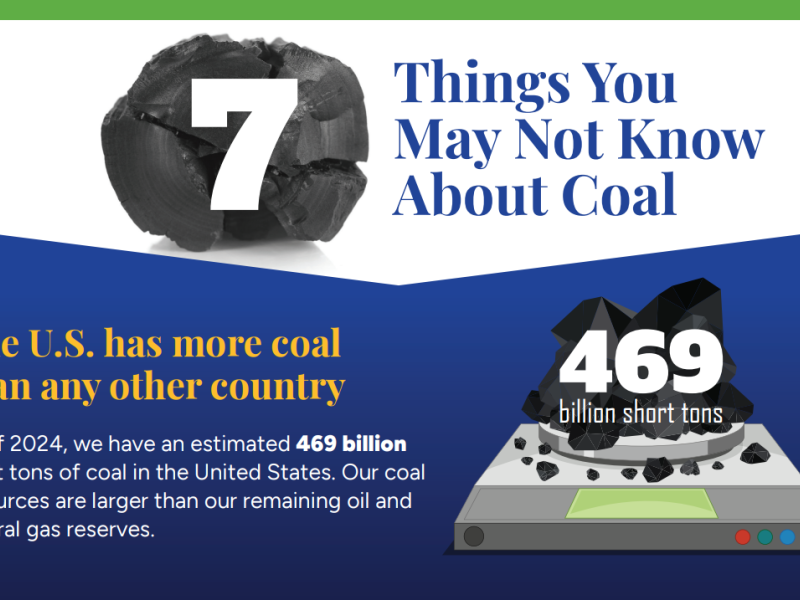 Seven Things You May Not Know About Coal Infographic
