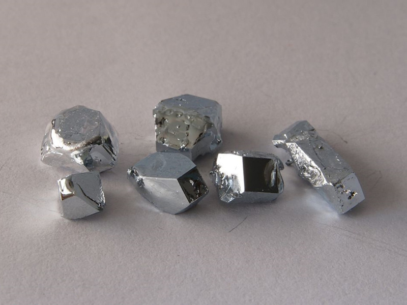 Gallium. Image courtesy of Maxim Bilovitskiy, CC BY-SA 4.0, via Wikimedia Commons.