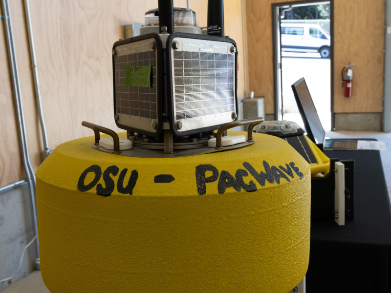 Image of buoy at PacWave