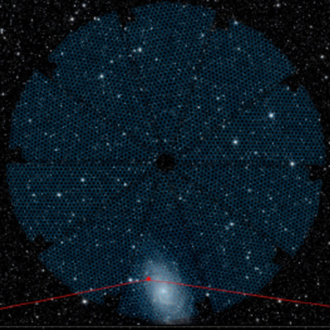 DESI Opens Its 5,000 Eyes to Capture the Colors of the Cosmos DESI Opens Its 5,000 Eyes to Capture the Colors of the Cosmos