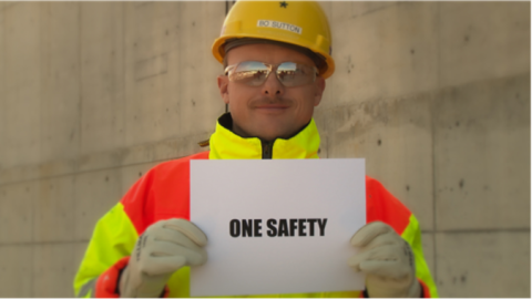 One Site One Safety the Academy of Interactive and Visual Arts, naming Savannah River Nuclear Solution’s (SRNS) Corporate Communications Media Services Department as a recipient of the Excellence and Distinction Award for their video entry, One Site One Safety.