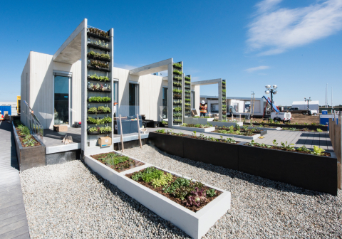 Solar Decathlon village in Denver