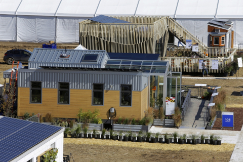 Solar Decathlon village in Denver