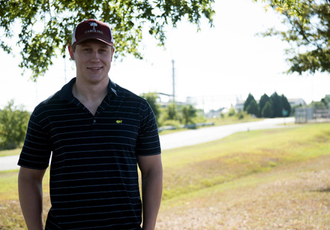 Craig Newman is training to be a tank operator at the two tank farms at SRS.