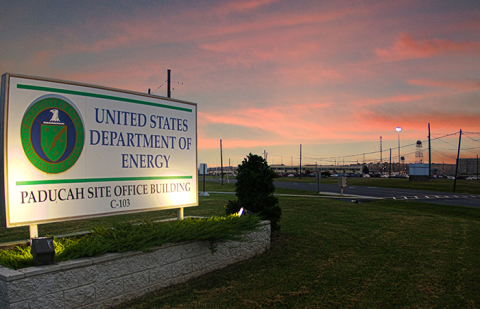Paducah Site Entrance