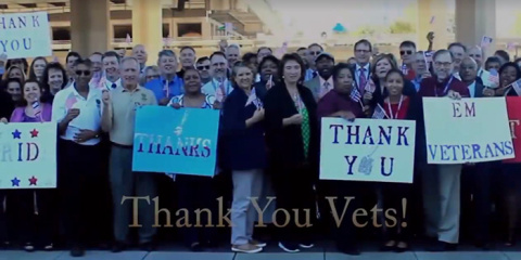 To mark Veterans Day on Nov. 11, EM created a video featuring its employees across the DOE complex paying tribute to the nation’s veterans.
