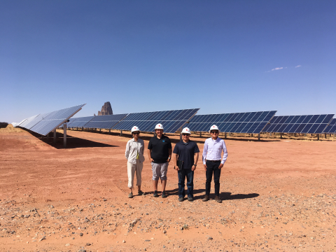 Photo of the 2018 Office of Indian Energy interns.