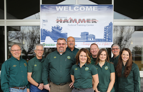 Volpentest Hazardous Materials Management & Emergency Response Federal Training Center’s Emergency Support Function team: Bill Edwards, Brad Jackson, Bill Eaton, Gary Karnofski, Nicole Zawadzki, Joe Cheevers, Amanda Mings, Steve Gunnink, Deborah Croskrey.