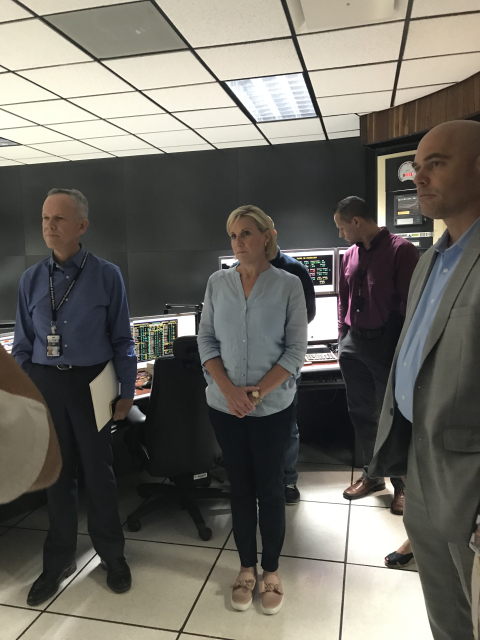 Photo of Assistant Secretary Bruce J. Walker with HUD Deputy Secretary Pamela Patenaude and PREPA CEO Jose Ortiz 