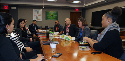– EM Assistant Secretary Anne White joined EM early career professionals for lunch Nov. 8 at DOE headquarters.