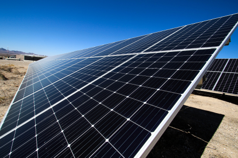 The Mercury Solar Project at Nevada National Security Site.