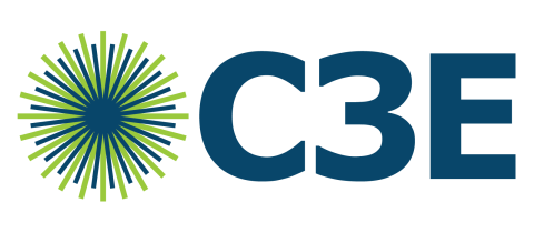 Logo for the Clean Energy Education and Empowerment (C3E) Initiative.