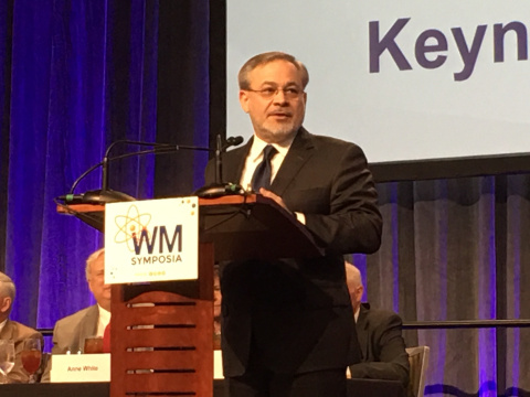 Addressing the 2019 Waste Management Symposia, Deputy Secretary Dan Brouillette said environmental cleanup is and will continue to be a Department of Energy priority. “We have a responsibility to complete the cleanup of this environmental legacy,” he said