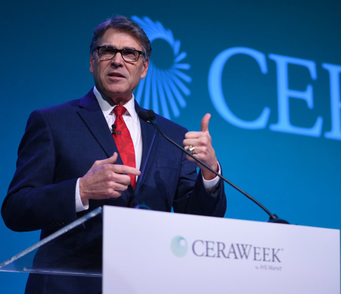 Secretary Perry speaks at CERAWEEK
