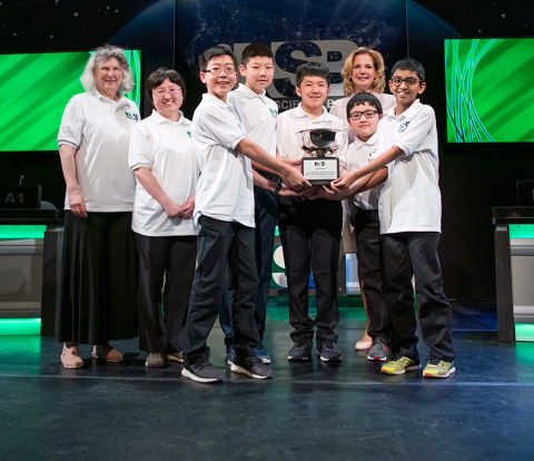 National Science Bowl 2019 middle school winners 