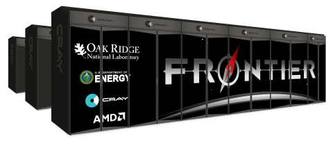 Frontier Supercomputer at Oak Ridge National Laboratory 