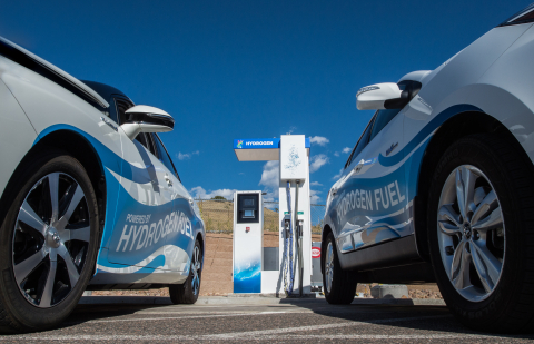 Hydrogen fuel cell fueling station at NREL 
