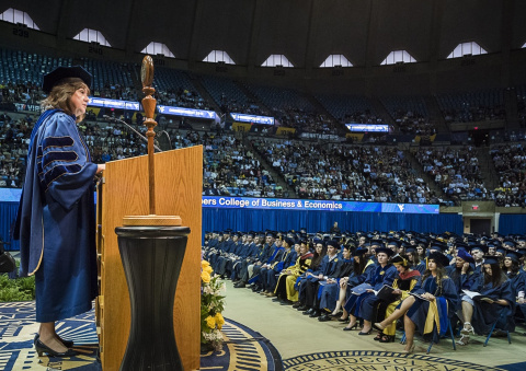 CESER A/S Evans addresses new WVU graduates