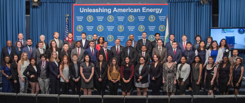 Energy Deputy Secretary Dan Brouillette represented DOE leadership at the event by welcoming the MLEF program fellows and congratulating them on their selections