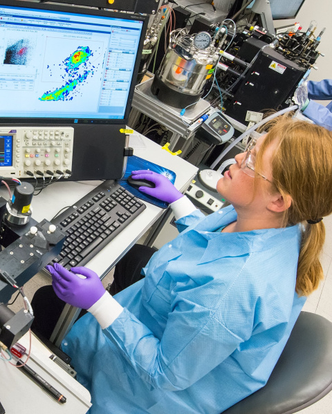 Danielle Goudeau works at LBNL