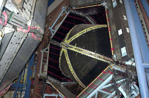 The team’s data came from Jefferson Lab's Experimental Hall B, featuring the Continuous Electron Beam Accelerator Facility Large Acceptance Spectrometer.