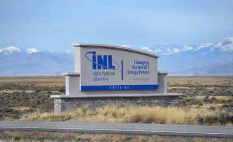 Idaho National Laboratory Welcome Sign