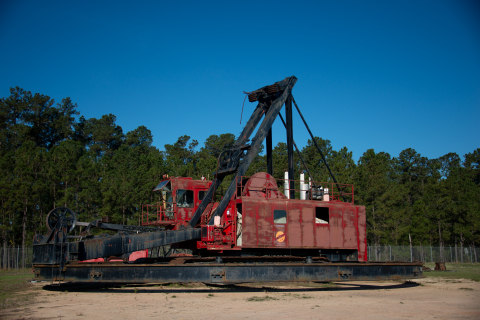 The Savannah River Site (SRS) recently transferred ownership of this 1960s vintage crane to the SRS Community Reuse Organization.