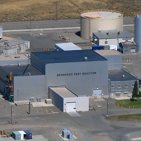 aerial photo of advanced test reactor