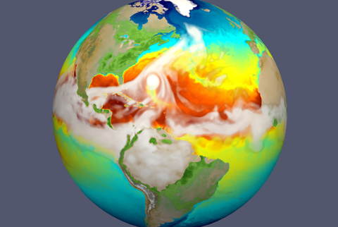 climate simulation by livermore national lab