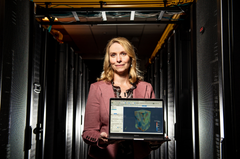 Erin Barker works at the Pacific Northwest National Laboratory