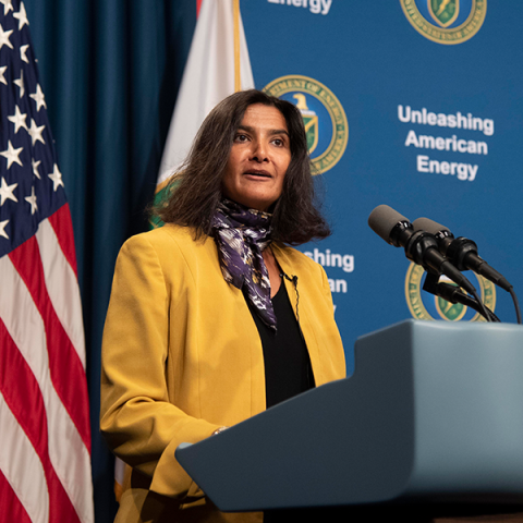 Dr. Rita Baranwal Assistant Secretary of the Office of Nuclear Energy