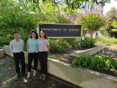 Office of Electricity interns 2019