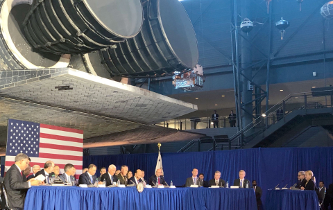 Smithsonian National Air and Space Museum's Steven F. Udvar-Hazy Center in Chantilly, Virginia