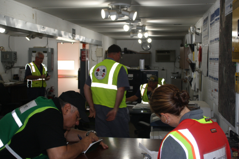 The West Valley Demonstration Project’s system operations hub serves as an incident command center in the event of an emergency.