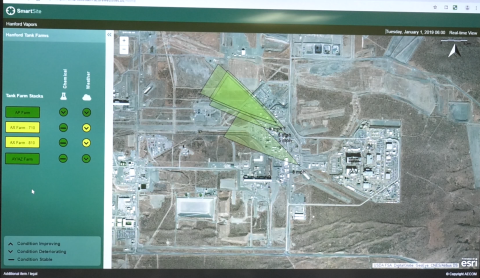 A new data compilation tool being used at the Hanford Site shows environmental conditions critical to understanding potential vapor concentrations in the site's tank farms.