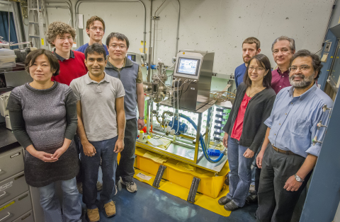 ESnet connects researchers across the United States to each other and international collaborators. Junko Yano and Vittal Yachandra's group and collaborators are using X-rays at LCLS and supercomputers at NERSC to study photosystem II.