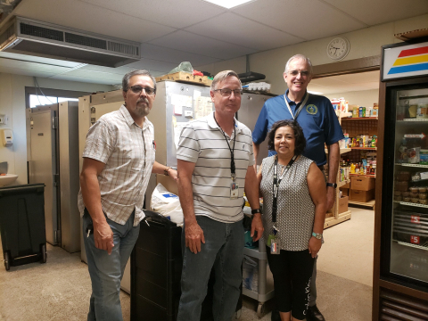 DOE employees donated a total of 50,744 pounds of food to people in need through the 2019 Feds Feed Families Food Drive this summer. 