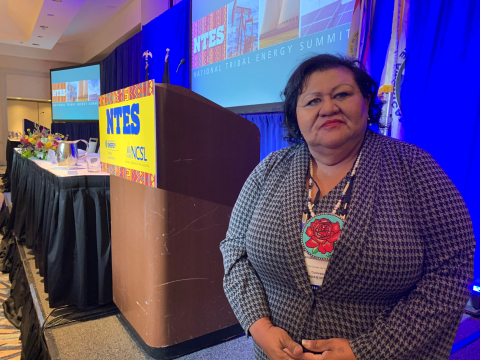 Bernadette Cuthair, Ute Mountain Ute Tribe