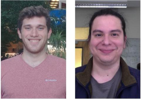 Ryan Howell (L), and Douglas Tuckler (R) have been awarded Office of Science Graduate Student Research fellowships.