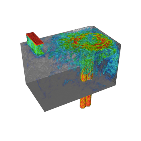 Computer simulation of nuclear component