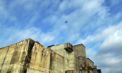 DOE Honors SRS for Drones Performing Rooftop Building Maintenance