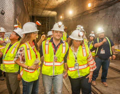 WIPP Underground Tours Draw 350 Employees and Family Members