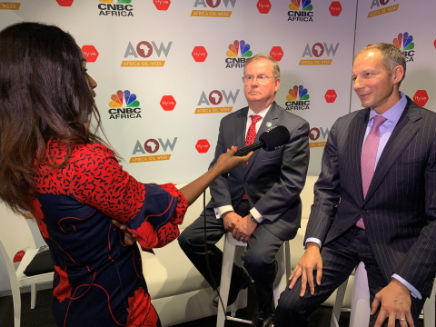 CNBC Africa anchor Fifi Peters interviewed Assistant Secretary for Fossil Energy Steven Winberg and Assistant Secretary for Bureau of Energy Resources Francis Fannon