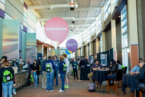About 1,200 students, veterans, community leaders, and others attended the 2019 Connect Tri-Cities event. The focus was to help connect the next generation workforce with opportunities in the community, including those relating to the Hanford cleanup miss