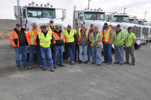 Hanford Site workers with contractor CH2M HILL Plateau Remediation Company recently marked three years and 1 million miles of safe driving to support operations at the site’s disposal facility for low-level waste.