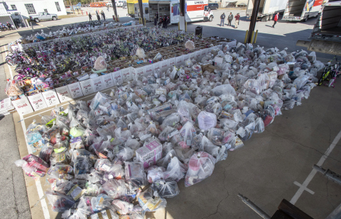 EM contractor employees at the Savannah River Site contributed more than 20,000 toys to the Marine Corps Reserve Toys for Tots Program this year.