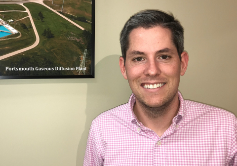 Portsmouth/Paducah Project Office Contracting Officer Tyler Hicks.