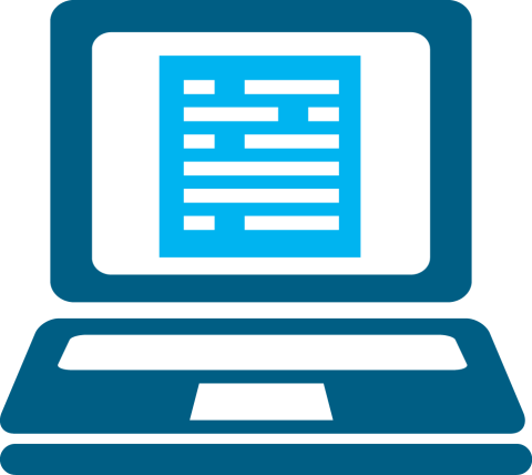 Graphic of a computer.